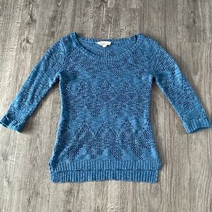 Pink Republic 3/4 Knit Top - EUC